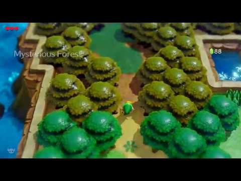 The Legend of Zelda Link's Awakening Switch - Mysterious Forest Guide & Tail Key Location