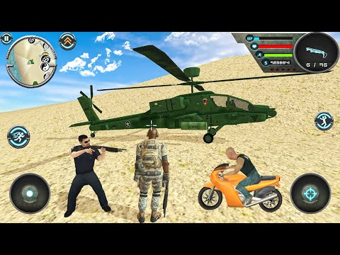 Retired Army Officer Simulator - Stealing Military Helicopter - Android Gameplay