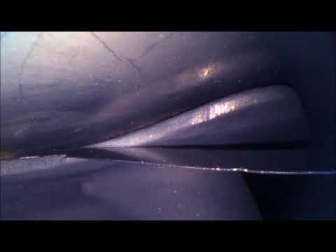 Gas Turbine Generator Inspection (Cleaning Debris) with a Hawkeye® V3 HD Video Borescope