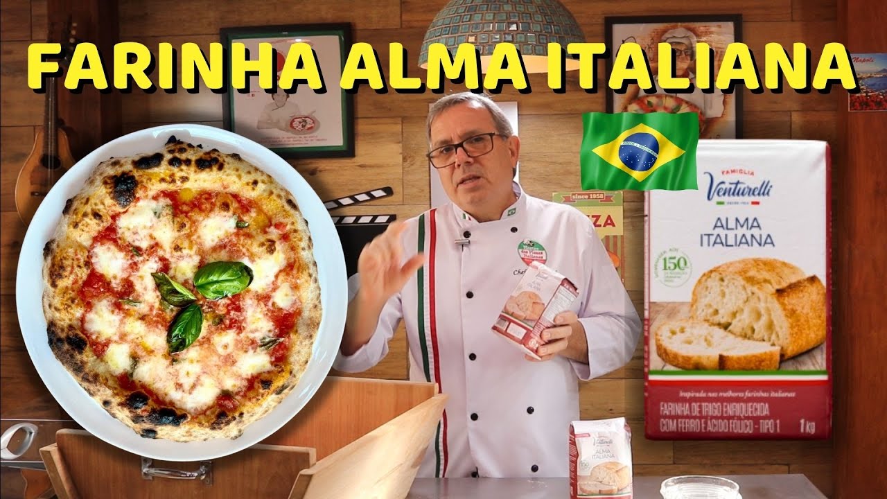 TESTE COM A FARINHA NACIONAL VENTURELLI ALMA ITALIANA