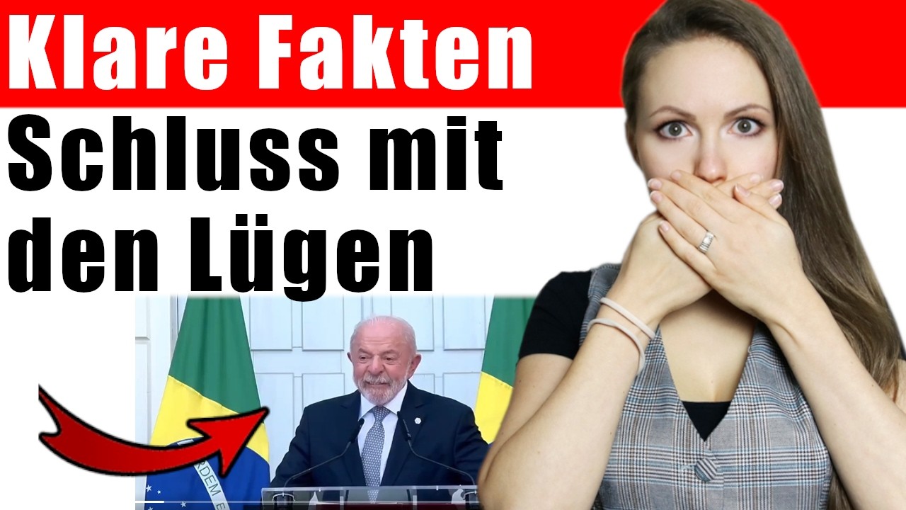 Präsident Lula da Silva zerlegt G7 Staaten!