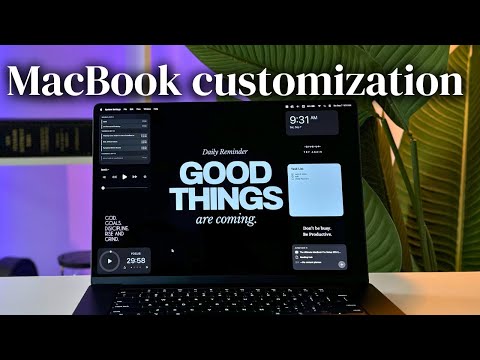Ultimate MacBook Setup for Productivity 2025 | Settings | Widgets | Customization | M3 MacBook Pro