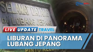 Melihat Keindahan Gunung Merapi dari Taman Panorama Lubang Jepang di Kota Bukittinggi