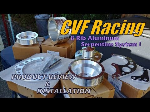 CVF Racing SBC Serpentine Conversion.