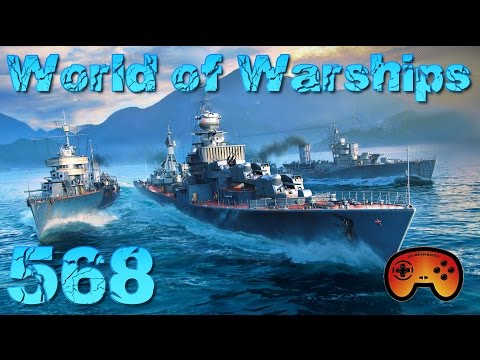 Krado greift an..alleine! #568 World of Warships - Gameplay - German - Deutsch - World of Warships