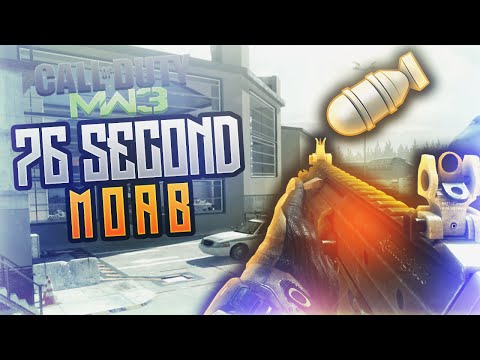 MW3: Fast Solo 76 Second MOAB on Terminal + 118 Kills w/ Specialist! (Modern Warfare 3 Gameplay)