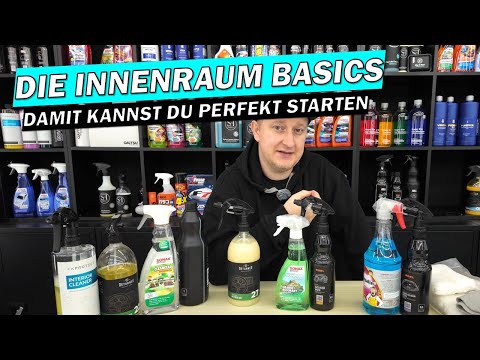 Diese Produkte brauchst du für eine perfekte Innenraumreinigung! | Einsteiger Basic Guide 2026