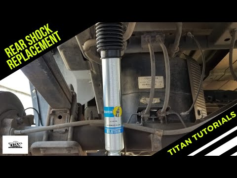 Nissan Titan Rear Shocks Replacement (Bilstein 5100) - 2004-2015