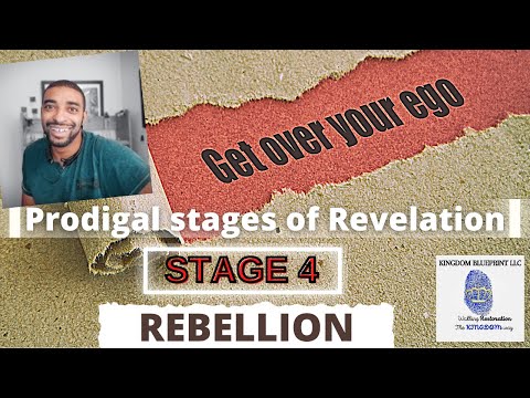 Stage 4 of A Prodigal Spouse REBELLION "I don't care" | Rebellion Against God | Against God
