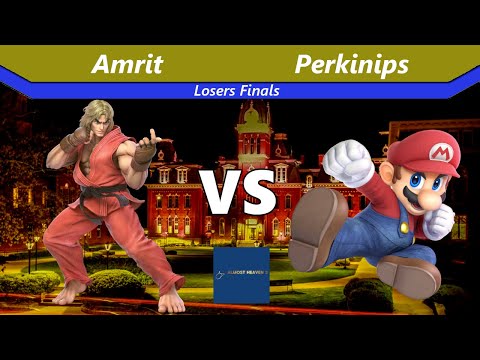 Almost Heaven 3 - Amrit (Ken) vs Perkinips (Mario) - Losers Finals - SSBU