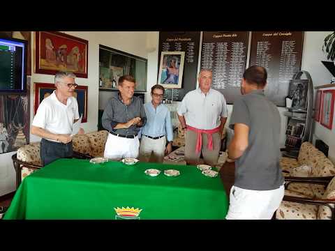 Premiazione gara COPPA DEL CONSIGLIO - G.C. PUNTA ALA 24.08.2017