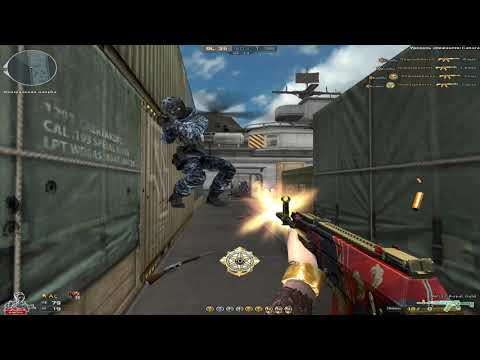 AK-12-Royal Gold Cross Fire