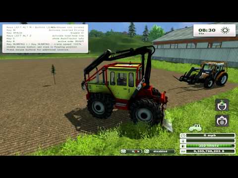 Farming Simulator 2013 MOD REVIEW Forest Mod 1.0 Beta by bm modding