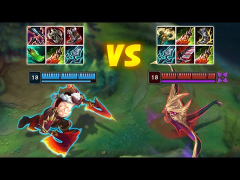 New BEL'VETH vs OLAF Full Build Fights (League of Legends)