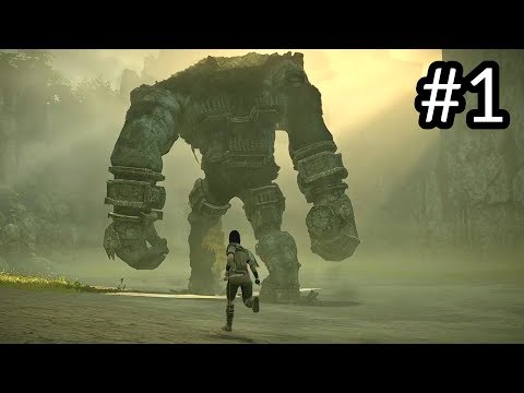 Shadow of the Colossus - PS4 PRO Gameplay Walkthrough Part 1 - 1st Colossus (Performance Mode)