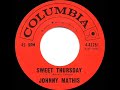 1962 Johnny Mathis - Sweet Thursday