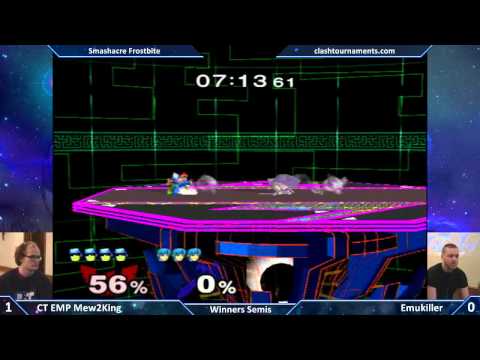 Smashacre Frostbite - CT EMP Mew2King vs Emukiller - Winners Semis - SSBM