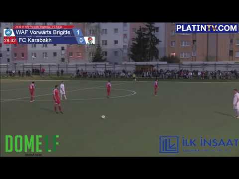 29.03.17 WAF Vorwärts Brigittenau - FC Karabakh - Highlight  (1. Halbzeit / 28:49) am 29.03.2017 19: