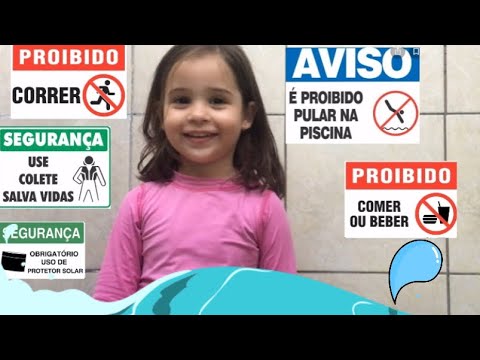 Regras De Conduta Para Criança Na Piscina
