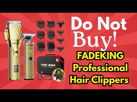 Don’t Buy FADEKING Professional Hair Clippers  Before Watching This!