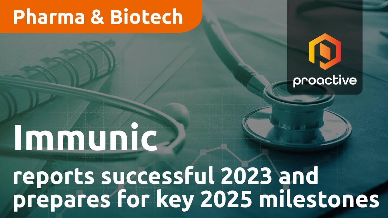 Immunic reports successful 2023 and prepares for key 2025 milestones