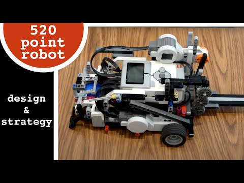 FLL Cargo Connect 520 Point Robot Design and Strategy
