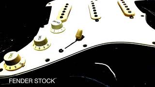 Video thumbnail for Fender original stock pickup vs Deluxe Drive by Zaloral’s Test