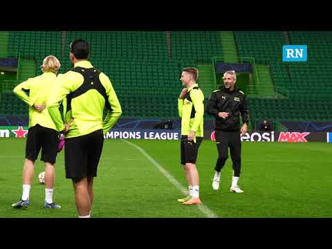 Hinter den Kulissen: Der BVB vor dem Spiel in Lissabon