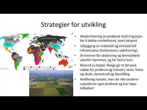 Geografi - Globale skiller i fordeling og levevilkår