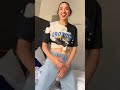 Gal Gadot Knot Shirt Tongue Out
