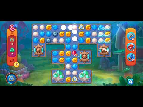 Fishdom Sailing Regatta Stage 3, 14 levels in a row on first try Atlantis Cup Challenge Level 96