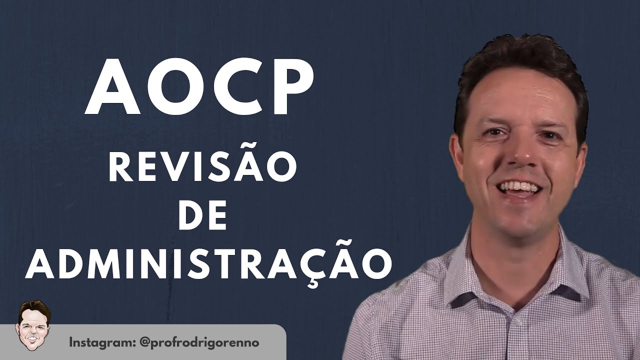 Aulão de Revisão para a AOCP - Administração