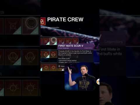 Destiny Crew's Control Triumph Don't forget to slot your crewmate!  Season of the Plunder