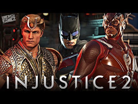 Injustice 2: EPIC Justice League Movie Gear Gameplay!!