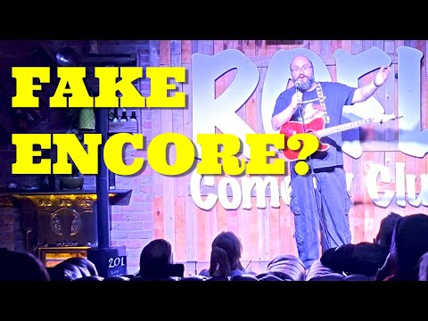 This can't be a real encore - a lot of improvising to a crazy audience