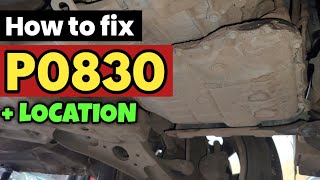 OBD Code p0830 Guide to Repair