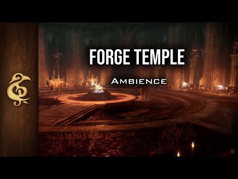 Forge Temple | RPG Dwarven Ambience | 3 Hours