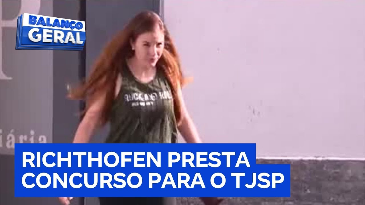Suzane von Richthofen presta concurso para o Tribunal de Justiça de SP