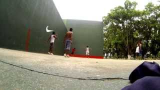 preview picture of video 'Fronton Mano German-Cheras VS Titi-Rata'