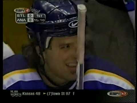 2000-01 NHL St. Louis Blues vs Mighty Ducks Of Anaheim