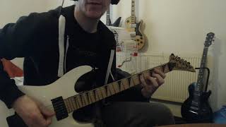 Arch Enemy - Exist To Exit Guitar Cover (Pet bird watches in awe)