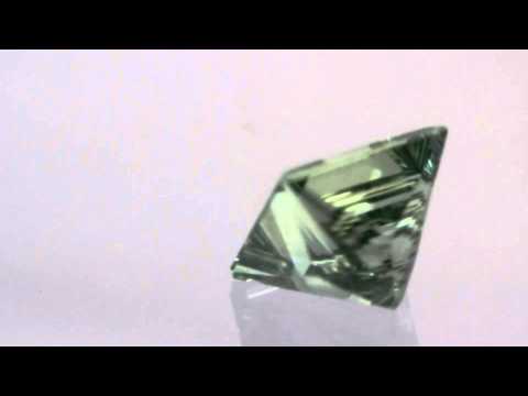 Nice 0.04 carat Teal Blue Loose Princess Cut VS2 Clarity Loose Diamond http://www.diamondzul.com