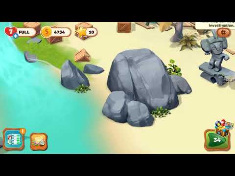 Lost island Blast Adventure 31,32,33 levels Gameplay Story