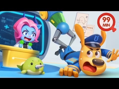 Free Toys?! It's a Trap | Safety Tips | Kids Cartoon | Detective Cartoon | Sheriff Labrador