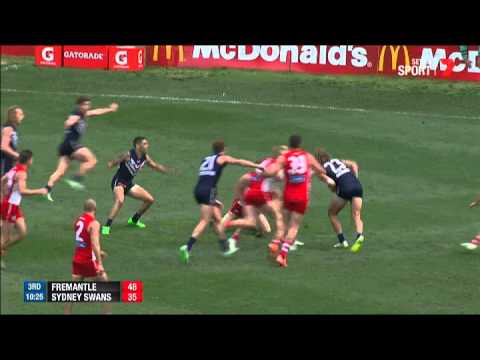 Week One Finals AFL - Fremantle v Sydney Swans Highlights