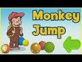 Curious George Monkey Jump Kids Learning Game