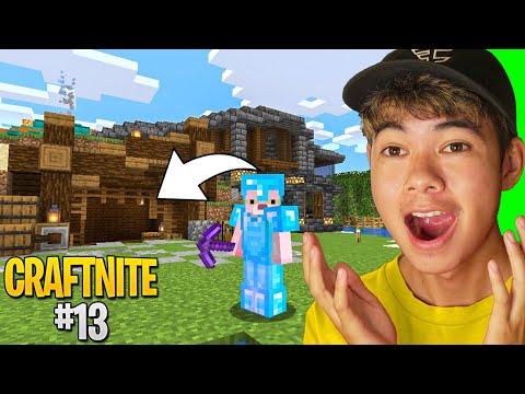 the START of my UNDERGROUND BASE... (Craftnite 2 Ep. 13)