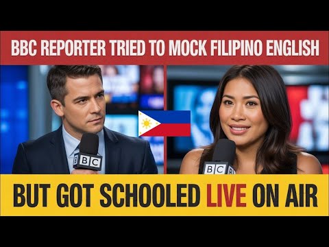 BBC Reporter Tried to Mock Filipino English — But Got Schooled Live on Air 🇵🇭🔥
