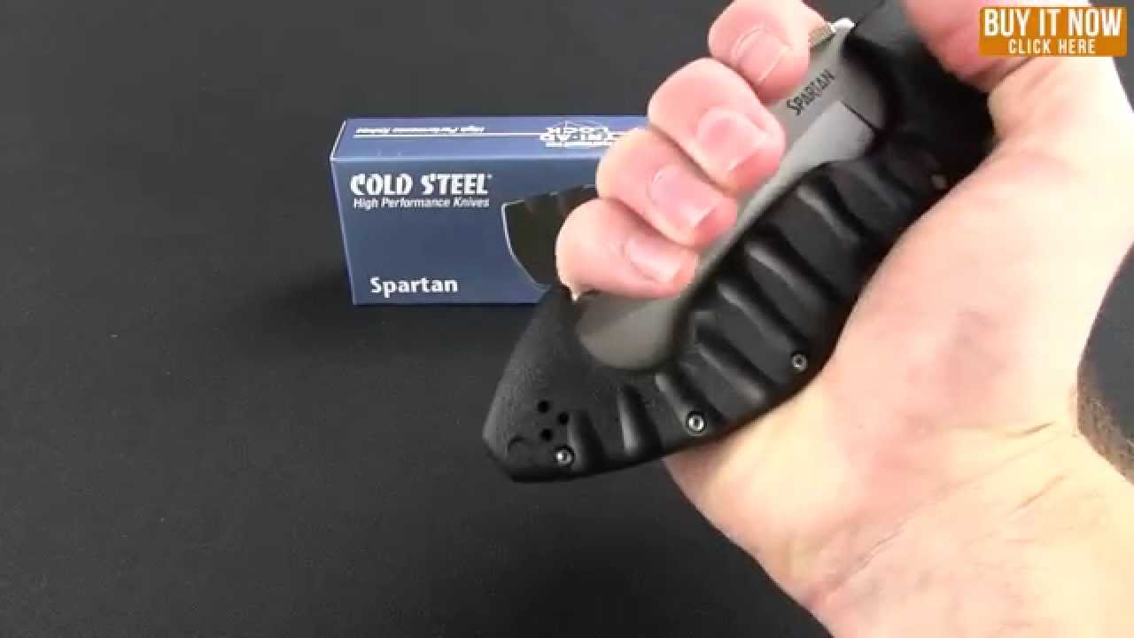 Cold Steel Spartan Kopis Tri-Ad Lockback Knife (4.5