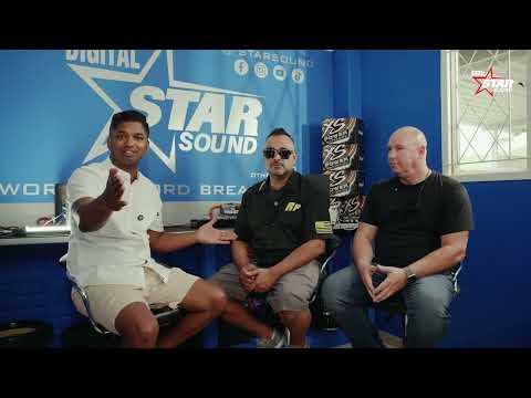 RP Patel & Bill Temple at Starsound South Africa